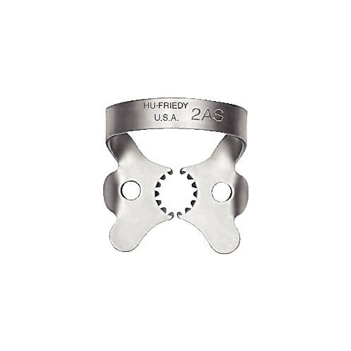 Hu-Friedy RDCM2AS Rubber Dam Dental Clamp #2AS Winged Satin Steel Finish Hu-Friedy RDCM2AS Rubber Dam Dental Clamp #2AS Winged Satin Steel Finish